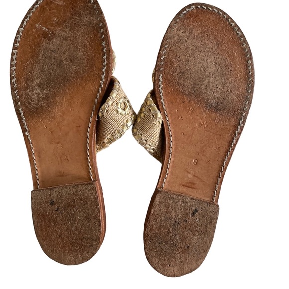 Palm Beach Sandals Shoes Palm Beach Sandals Jack Rogers Look Raffia